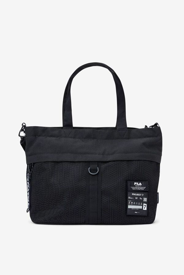 Bolsa De Ombro Fila Pretas - Fila Project 7 Black Shoulder Portugal Lisboa,TEOM-13257